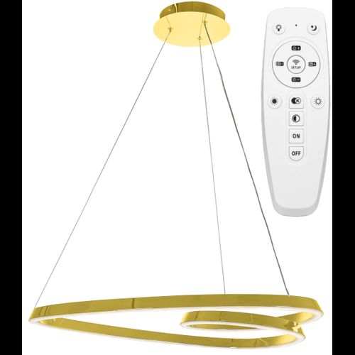 Lampe LED APP7797-cp Gold + Remote Control