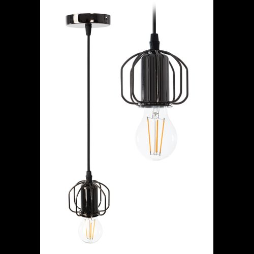 Deckenlampe loft black shine APP595-1CP